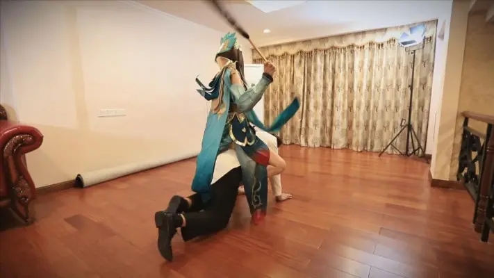 图片[13]_〖H.P.L栖心之栈〗—虞姬cosplay深喉（王者荣耀）_绳缚吧