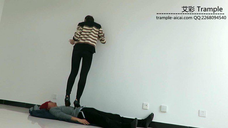 图片[5]_00后天使女主高跟踩踏，高跟虐踩下体！_绳缚吧