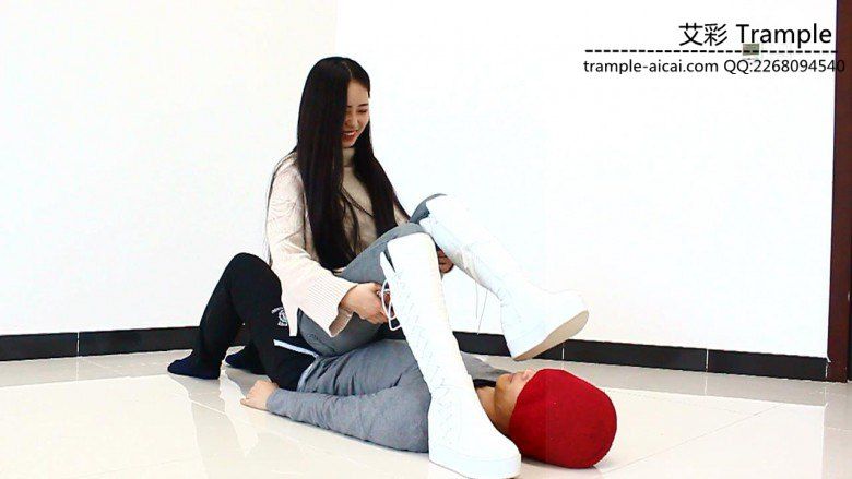 图片[7]_漂亮老师天依女主坐踩重剁羞辱调教贱狗！_绳缚吧
