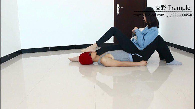 图片[3]_00后天使女主坐肚子，贱狗给舔肉丝！_绳缚吧