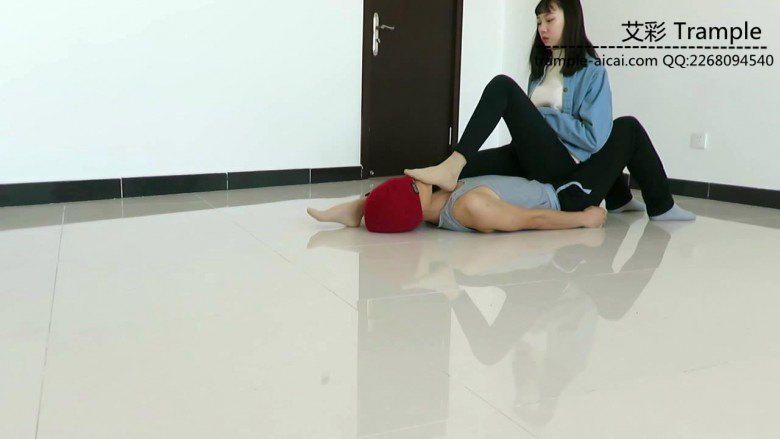 图片[5]_00后天使女主坐肚子，贱狗给舔肉丝！_绳缚吧