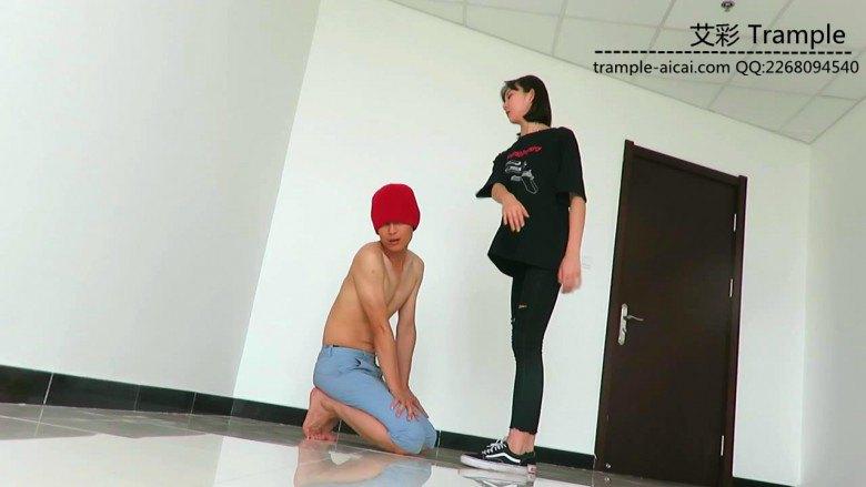 图片[5]_00后女主左手开工打耳光骑跨贱狗！_绳缚吧