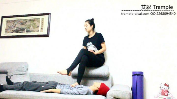 图片[10]_甜美媛媛女主棉袜+踩脚裤虐玩贱狗身体！_绳缚吧