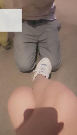 【VIVI】运动鞋白船袜酒店调_绳缚吧
