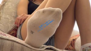 汗渍棉袜套丝袜 封口强迫闻臭脚_绳缚吧