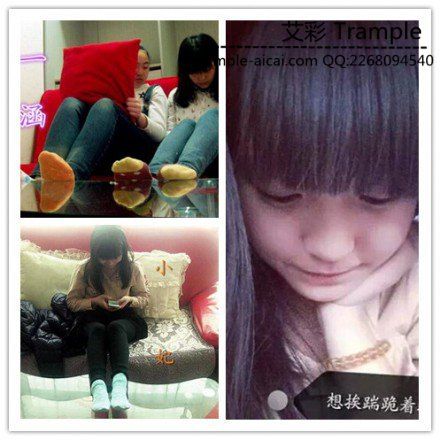 图片[2]_俩位女生棉袜脚下的真实_绳缚吧