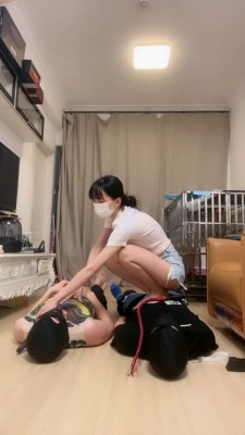 图片[12]_套路直播视频【美学】双M-奴下奴/关狗笼/人肉坐垫/吃袜子闻鞋/踩踏 bf26160_绳缚吧