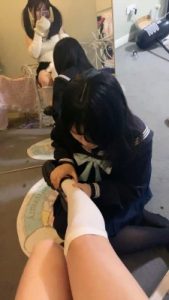 套路直播视频【绿子】开发闺蜜当慕/闻舔白丝裸足/耳光浓痰 bf26203_绳缚吧