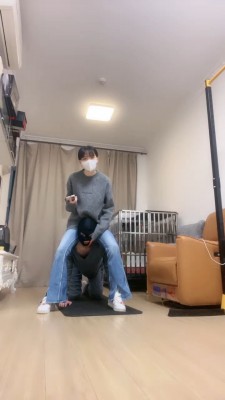 套路直播视频【美学】面试圈养奴-骑马转胯-小白鞋提档-白棉袜塞嘴 bf26308_绳缚吧