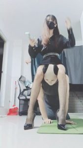 套路直播视频【美娜格格】长腿模特网袜高跟诱惑贱男 bf26543_绳缚吧
