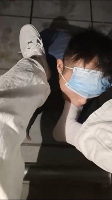 图片[3]_【小亿】阳台素人调-小白鞋超臭白棉袜强迫狗闻舔【完整版】bf26891_绳缚吧