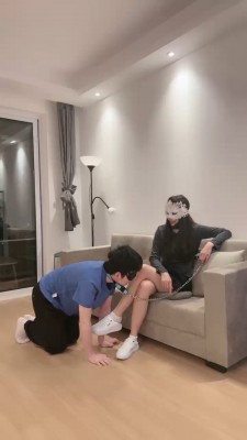 【妆主大大】夜跑后原味辱狗-吃袜子/舔脏鞋底 bf27071_绳缚吧