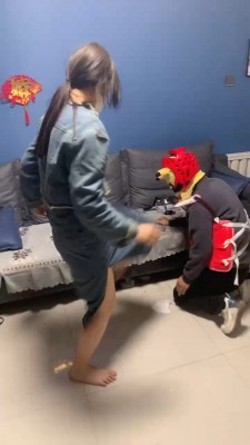 图片[5]_【精神小妹】真实素人跆拳道虐打狗奴 bf27287_绳缚吧