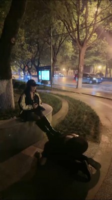 图片[3]_【傲雪】深夜户外遛狗犬化训练 bf27150_绳缚吧