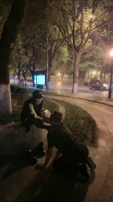 图片[5]_【傲雪】深夜户外遛狗犬化训练 bf27150_绳缚吧