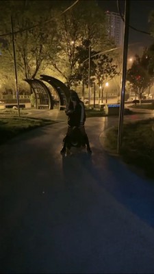 图片[7]_【傲雪】深夜户外遛狗犬化训练 bf27150_绳缚吧