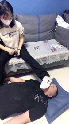 图片[9]_【精神小妹】首播素人情侣主-小白鞋棉袜-舔脏鞋闻棉袜 bf27555_绳缚吧