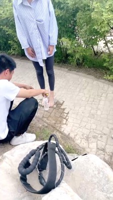 【尤黎】户外-路人小姐姐突然加入【续集】 JS23043003_绳缚吧