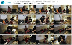 【鹿角与猫爪】紧缚+吊缚跪立乳胶爪爪 全包乳胶衣勒到极限的束腰，完全限制 了行动力……【伪娘】_绳缚吧