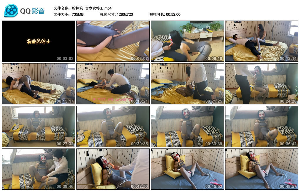 【翰林院】贺岁女特工_绳缚吧