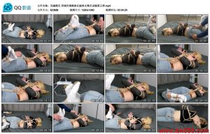 【吴越绳艺】西域风情维族长腿美女绳艺试镜第五季_绳缚吧
