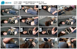 【吴越绳艺】小美妞果果 瑜伽裤极限后观音反弓驷马第二季_绳缚吧