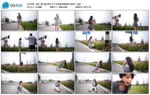 【锐度】嫣儿格衣裙五花 户外拍摄 绑着被路人撞见了_绳缚吧