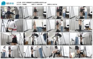 【面具男】粉樱超痛苦17cm高跟靴电击跑步机_绳缚吧