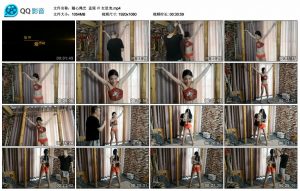【随心绳艺】孟瑶 の 红肚兜_绳缚吧