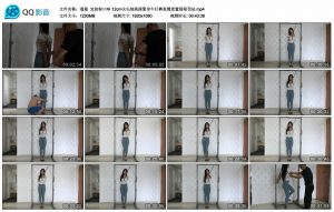 【逍遥】定拍轻口味 12cm尖头细高跟紧身牛仔裤直臂放置极限罚站_绳缚吧