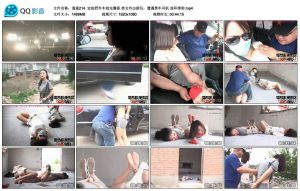 逍遥 定拍野外车劫（完整版）美女外出游玩，遭遇黑车司机 连环绑架_绳缚吧