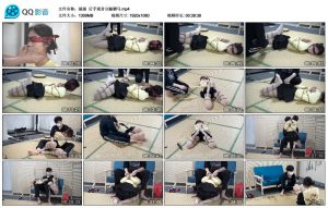 【涵涵】后手观音分腿驷马_绳缚吧