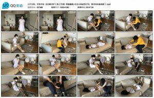 【学姐学妹】定拍解语护士装之TK篇 绑腿蹦跳+花边白袜&黑丝TK，解语妹妹被挠掺了_绳缚吧