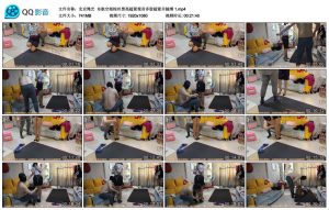【北京绳艺】东航空姐棕丝黑高超紧观音多股超紧并腿缚 1_绳缚吧