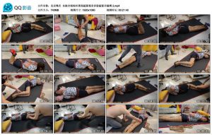 【北京绳艺】东航空姐棕丝黑高超紧观音多股超紧并腿缚 2_绳缚吧
