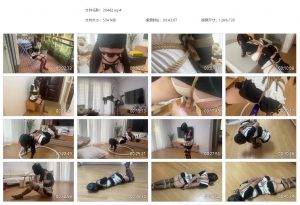 【FXX】凡小晓CQJH困兽养成全程高能TJ女仆紧缚直臂口水释放_绳缚吧