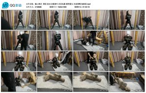 【随心绳艺】雅思 胶衣女贼调叫 多层包裹 绷带蒙头 丝袜堵嘴 装麻袋_绳缚吧