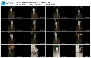 何沐带着手铐脚链逛户外公园，后来又被铐在杆子上_绳缚吧