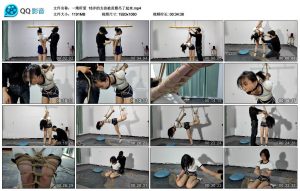 【一绳所爱】18岁的女孩被直臂吊了起来_绳缚吧