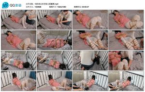 【心悦束艺】18岁的白丝学妹立夏蟹缚_绳缚吧