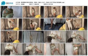 模特樱桃的和服吊缚体验_绳缚吧
