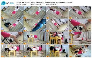 【绳舞飞扬】小鱼儿 脚尖踮地脚腕紧缚、后高手_绳缚吧
