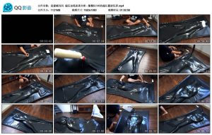 【泉蜜蜂闪闪】超压迫乳胶真空床_绳缚吧