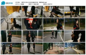 【一绳所爱】看见公交站美女随地丢垃圾，果断绑起来_绳缚吧