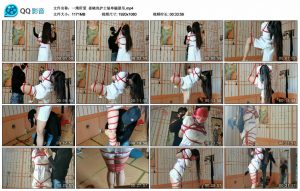 【一绳所爱】姜晓岚护士装单腿悬吊_绳缚吧