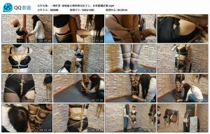 【一绳所爱】喵喵被女绳师绑在柱子上，各种蹂躏折磨_绳缚吧