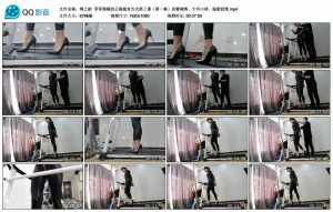 【绳之韵】菲菲绳模的正确健身方式第三课（第一集）直臂捆绑、大号口球、超紧股绳_绳缚吧