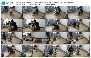 【绳之韵】女女满屏尽是大长腿系列，瑾瑜虐菲菲第二拍（上集）黑白双OL黑丝、肉丝，鞭打、TK游戏_绳缚吧