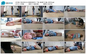 【绳之韵】美少女小呆绝美民国风TJ（下集）麻花辫子大长腿，驷马TK_绳缚吧