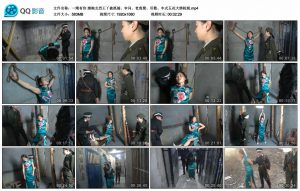 【一绳有你】旗袍女烈王丫被抓捕、审问、老虎凳、吊敷、中式五花大绑枪毙_绳缚吧